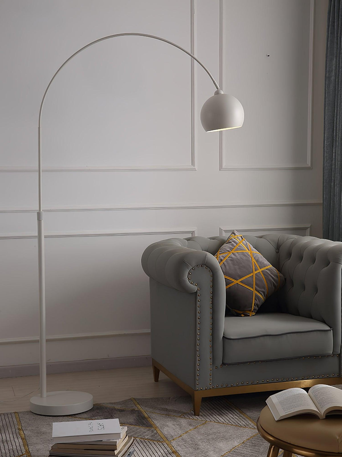 Opal Minimalistische vloerlamp