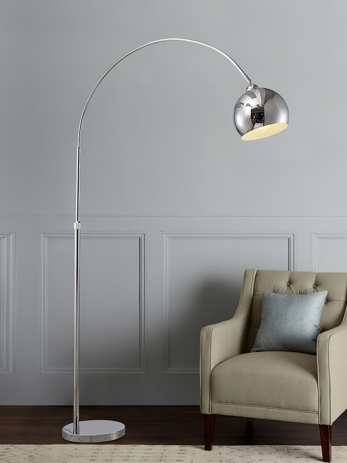 Opal Minimalistische vloerlamp