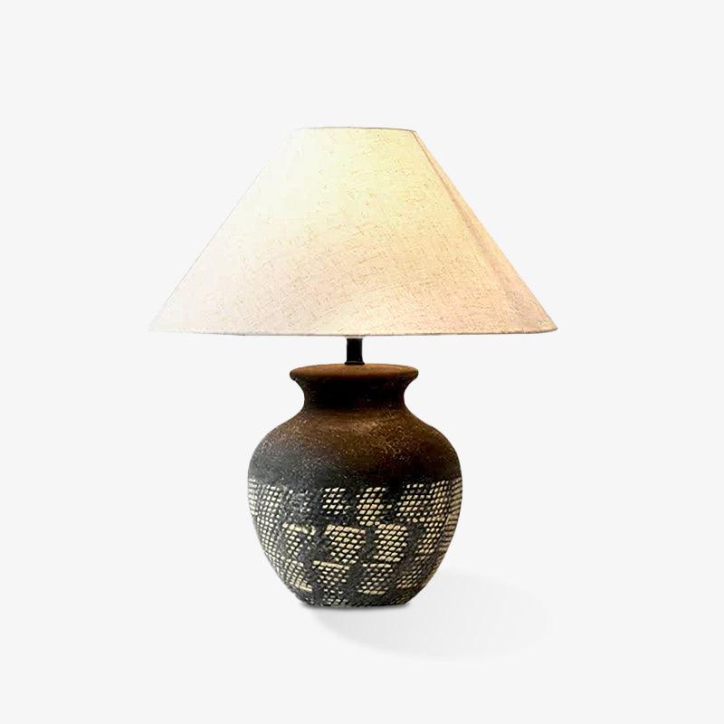 Crin Minimalistische tafellamp van keramiek
