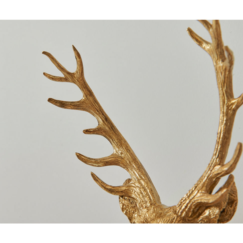Antler kristallen wandlamp