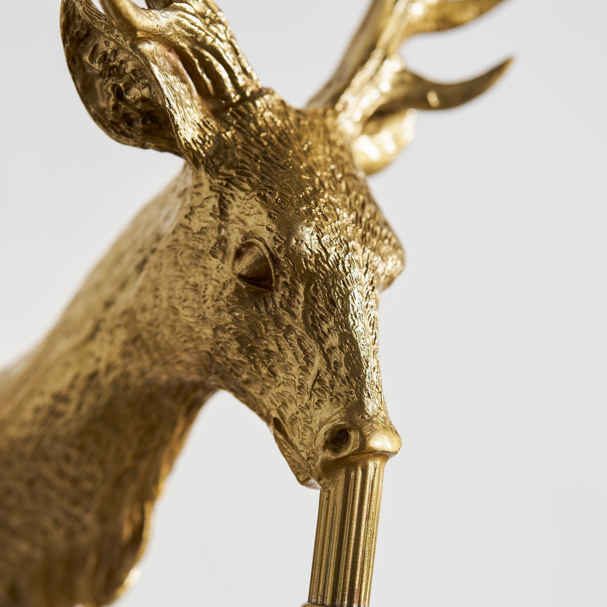 Antler kristallen wandlamp