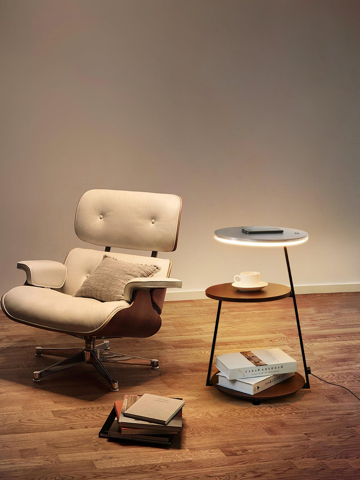 Mard Houten Moderne vloerlamp
