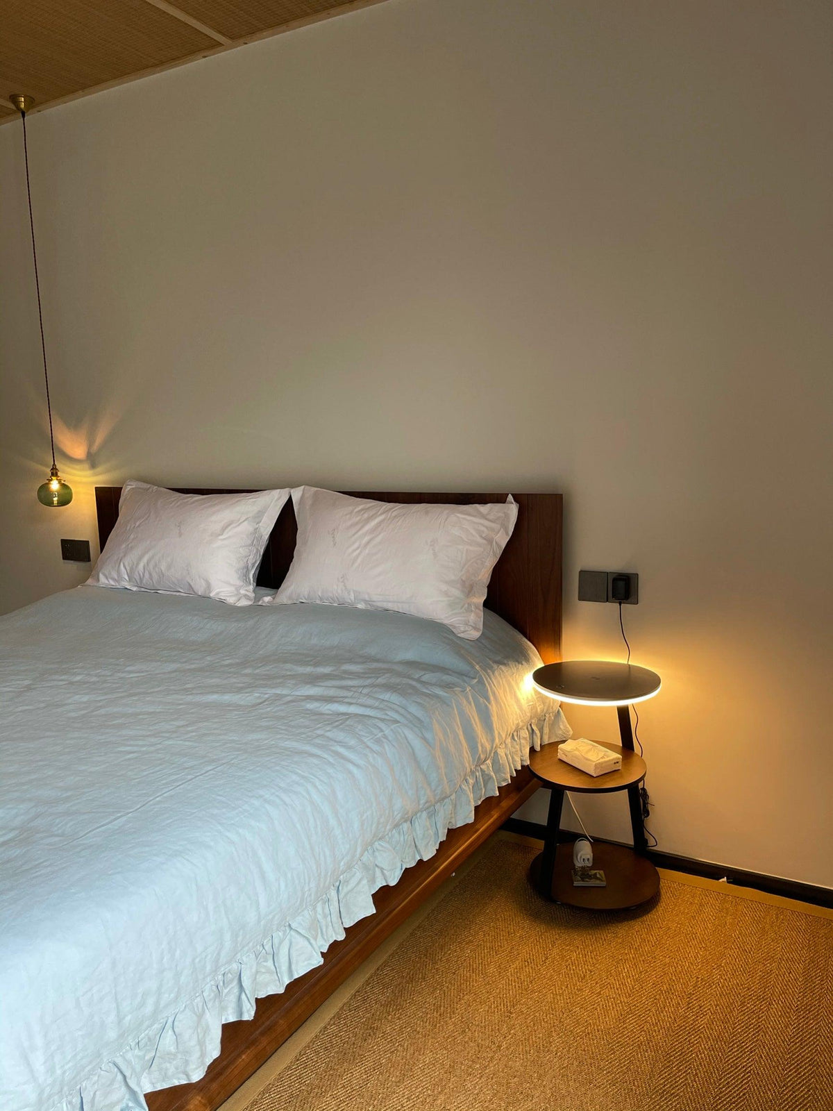Mard Houten Moderne vloerlamp