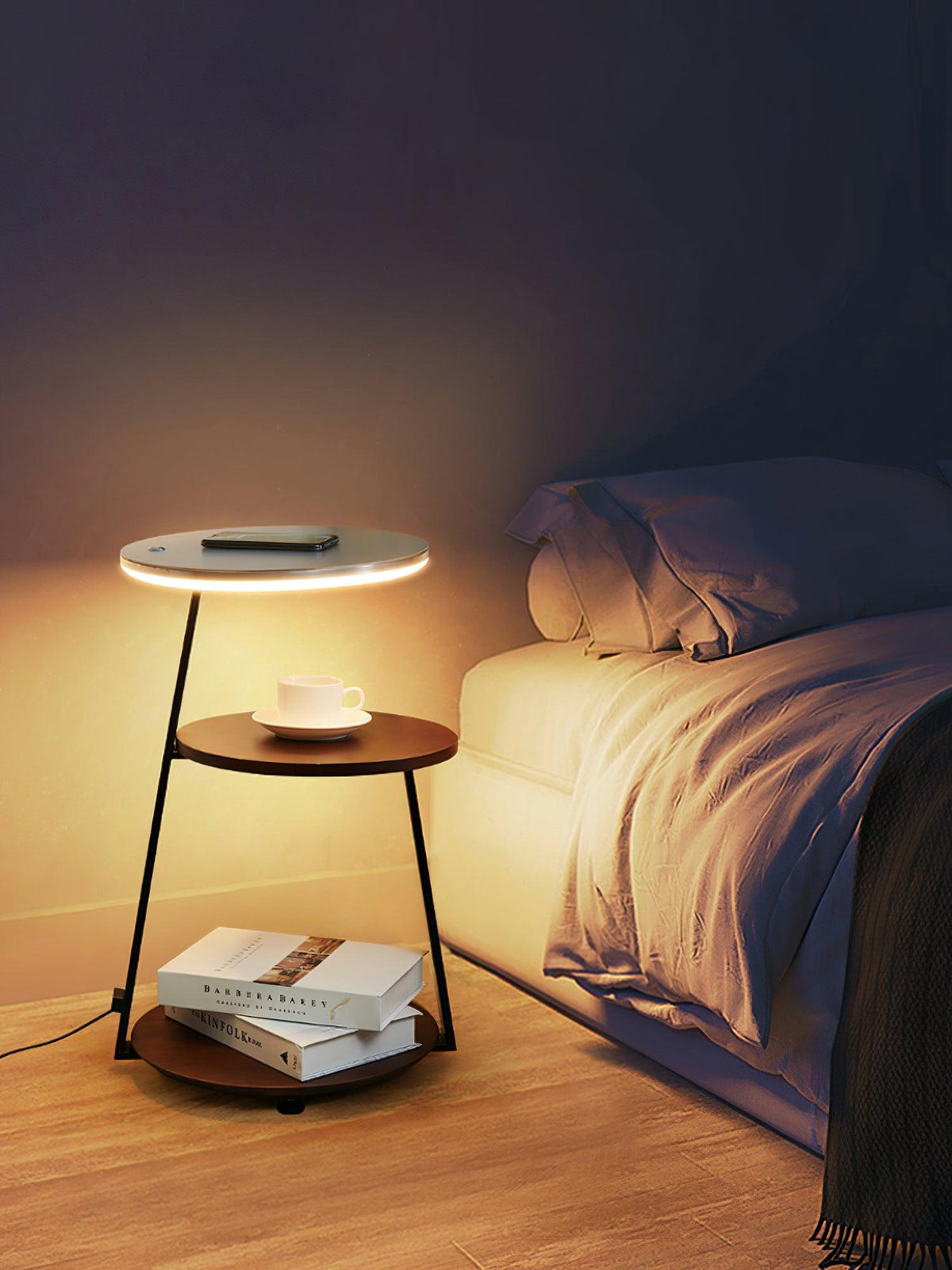 Mard Houten Moderne vloerlamp