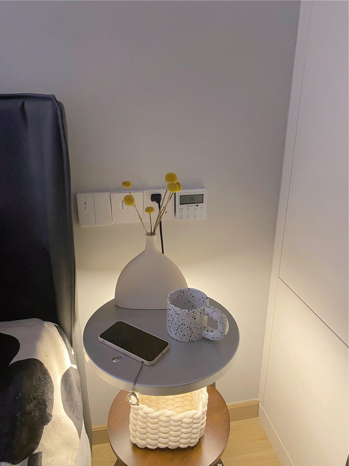 Mard Houten Moderne vloerlamp