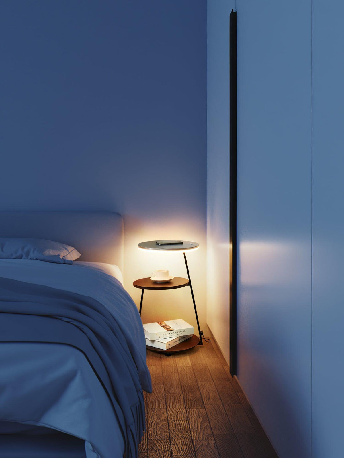 Mard Houten Moderne vloerlamp