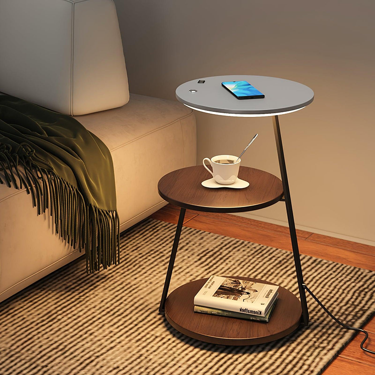 Mard Houten Moderne vloerlamp
