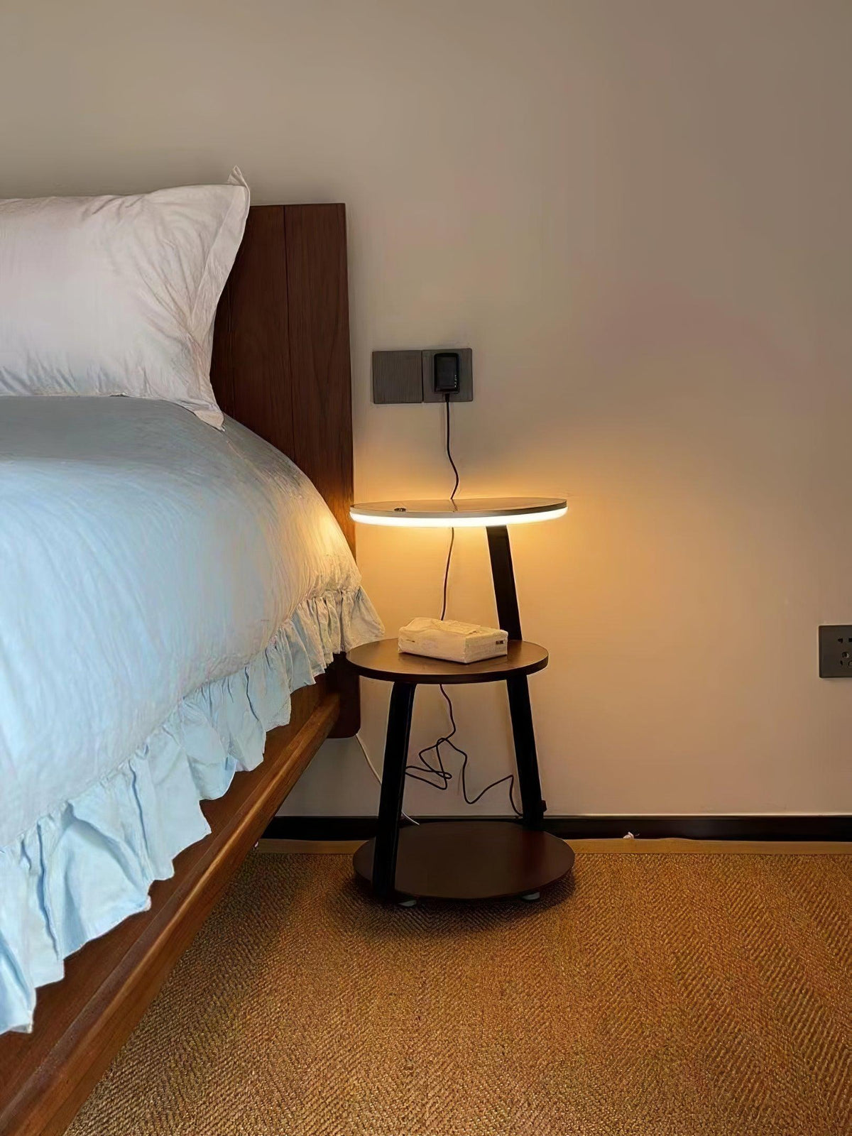Mard Houten Moderne vloerlamp