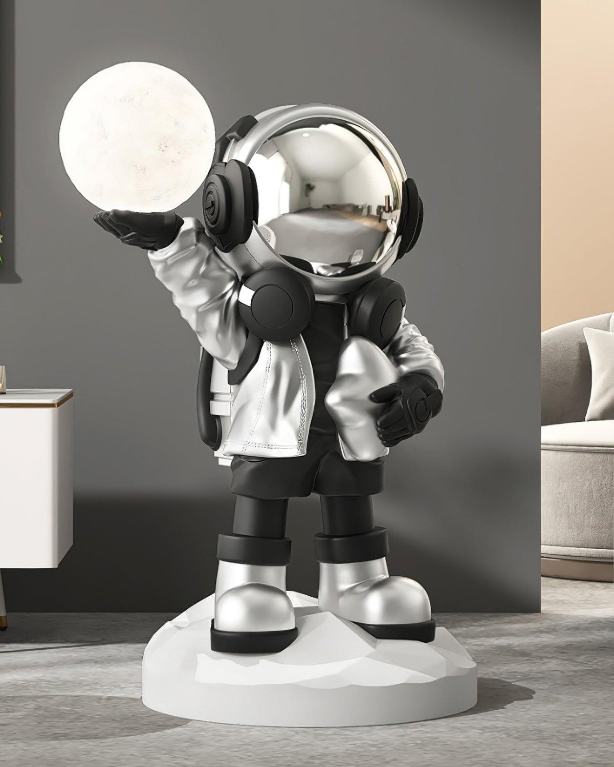 Dama moderne vloerlamp van hars