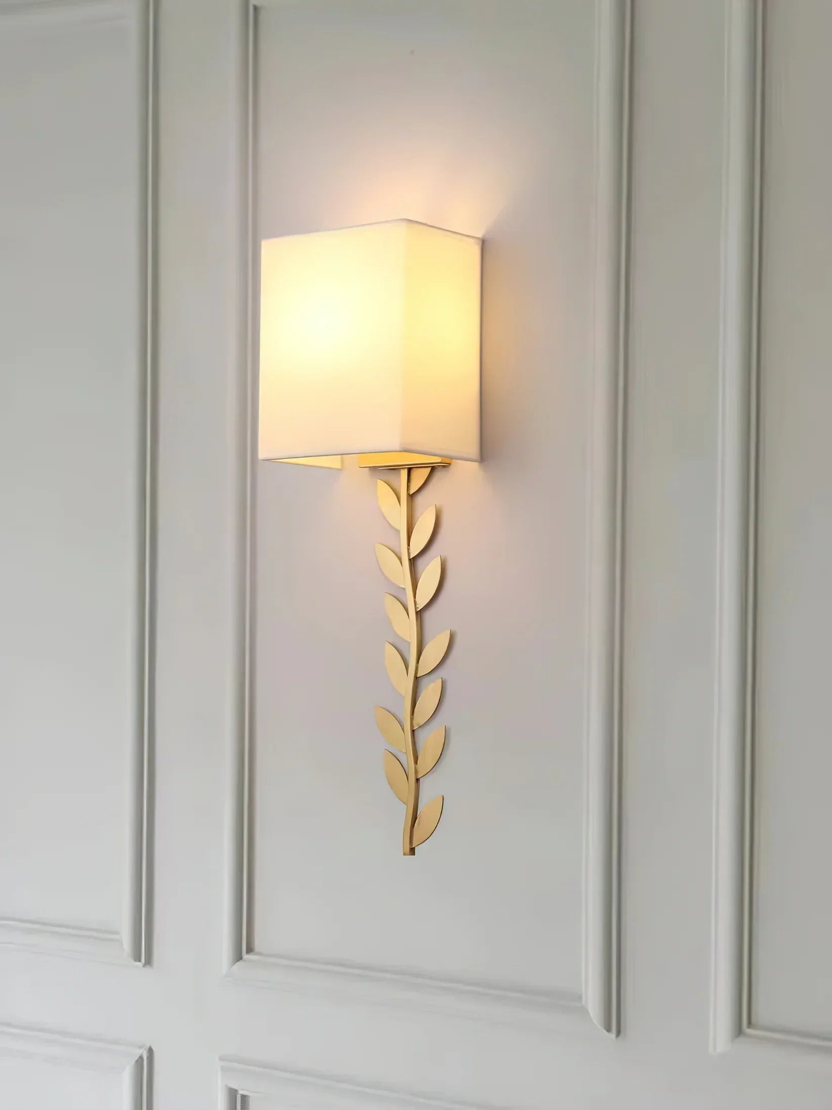 Valentina Modern Minimalisme Metaal Stof Wandlamp Slaapkamer Eetkamer