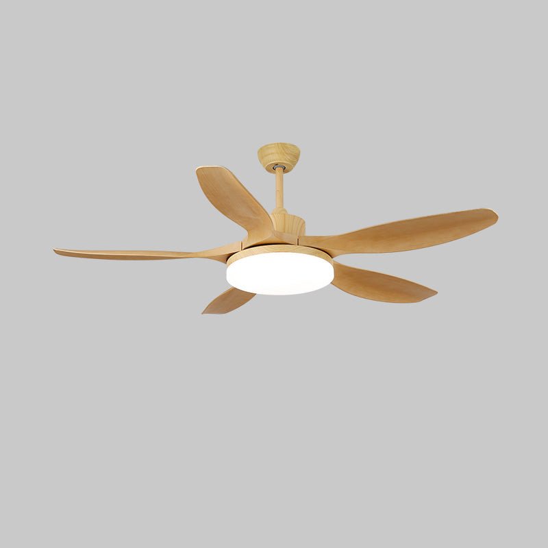 Arysen minimalistisch houten plafondventilator met verlichting