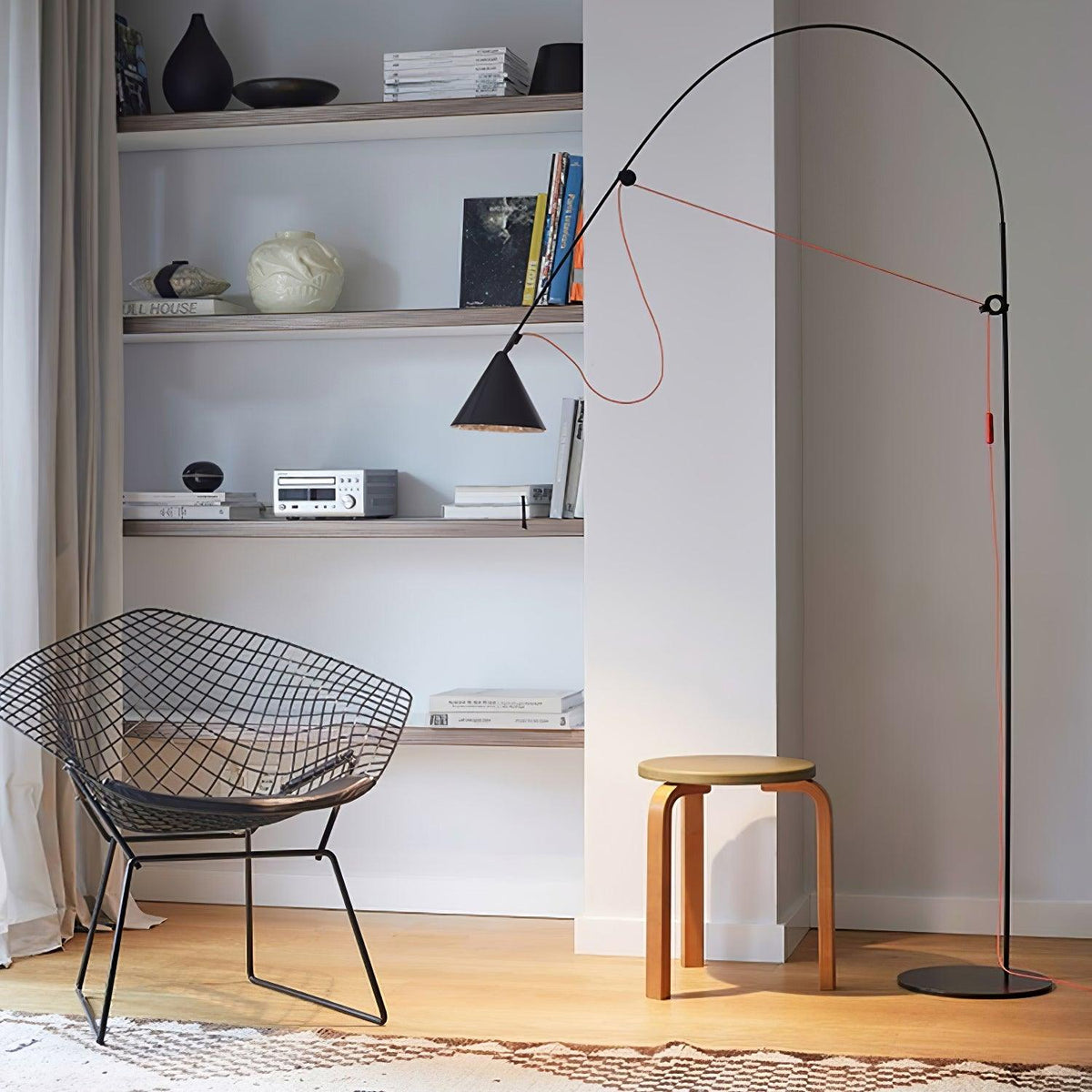 Aurzoril industriële vloerlamp