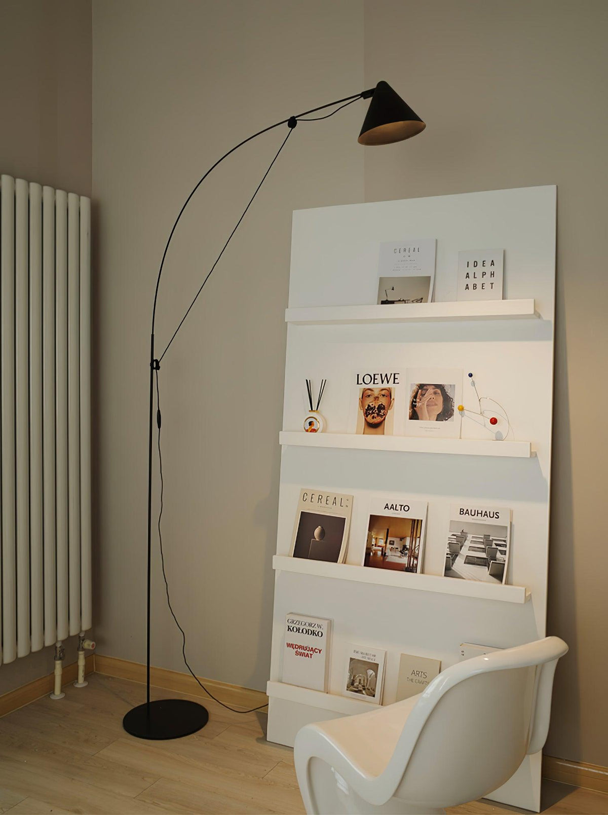 Aurzoril industriële vloerlamp