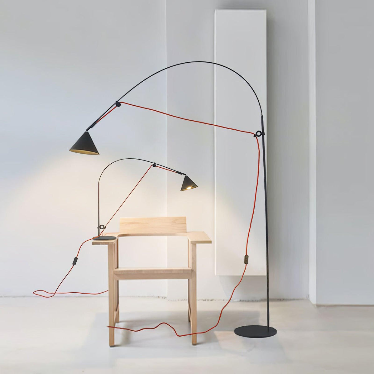 Aurzoril industriële vloerlamp