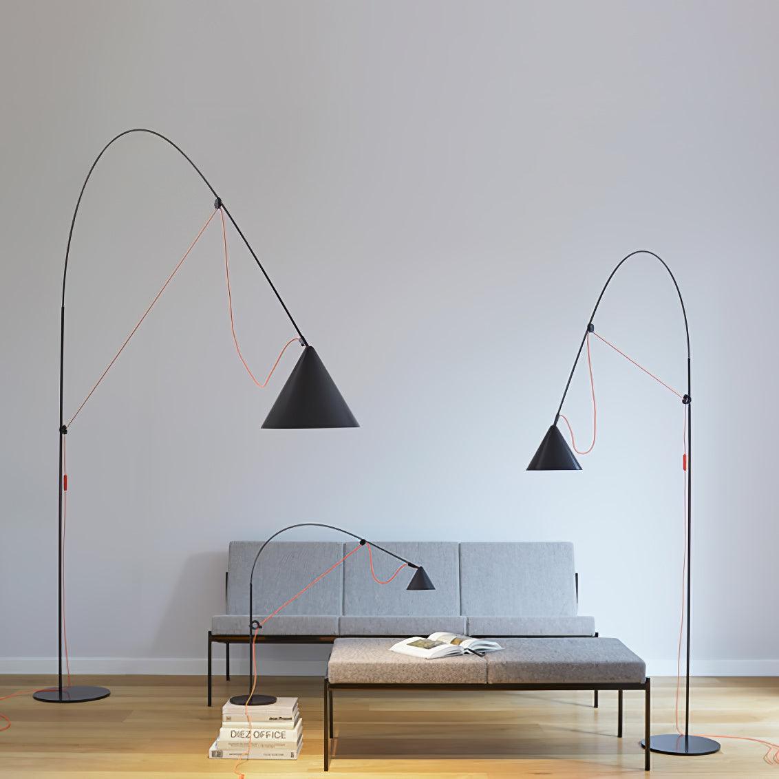 Aurzoril industriële vloerlamp