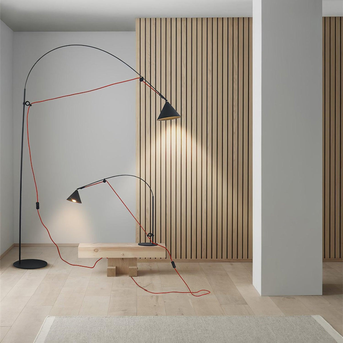 Aurzoril industriële vloerlamp