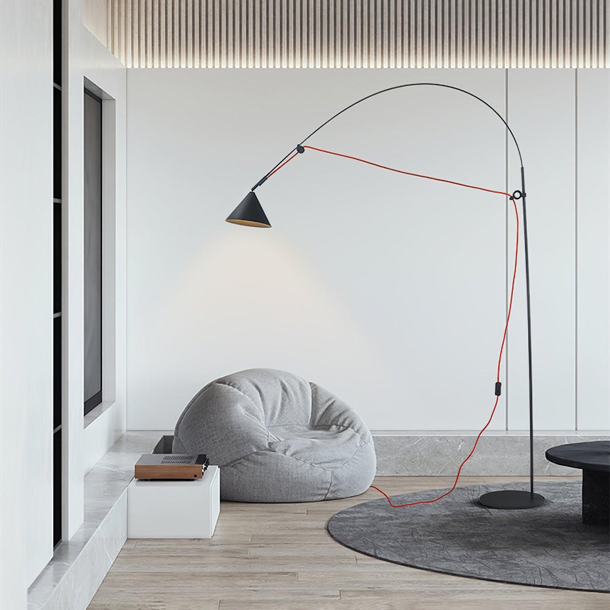 Aurzoril industriële vloerlamp