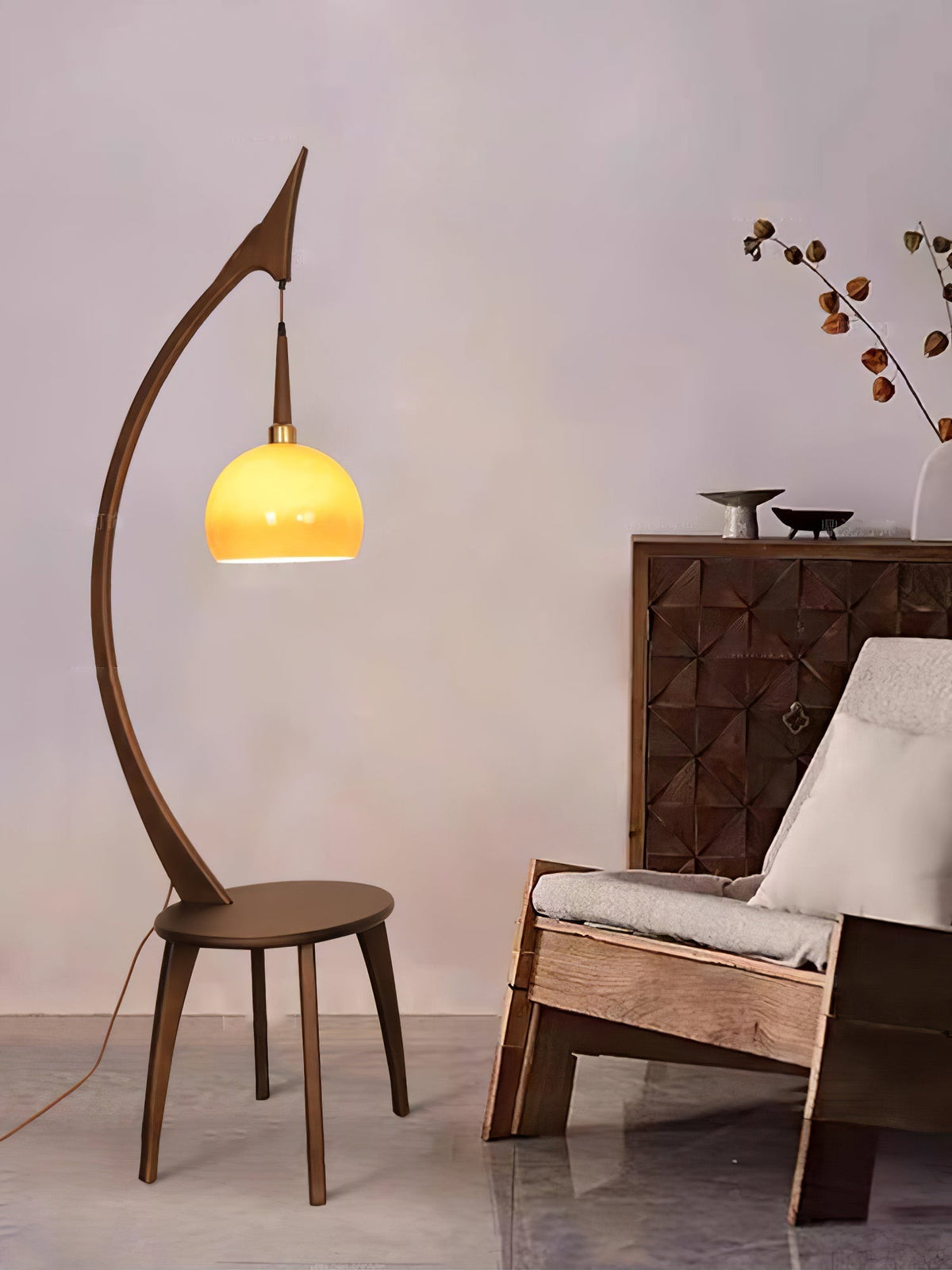 Arco vloerlamp Arc Curve