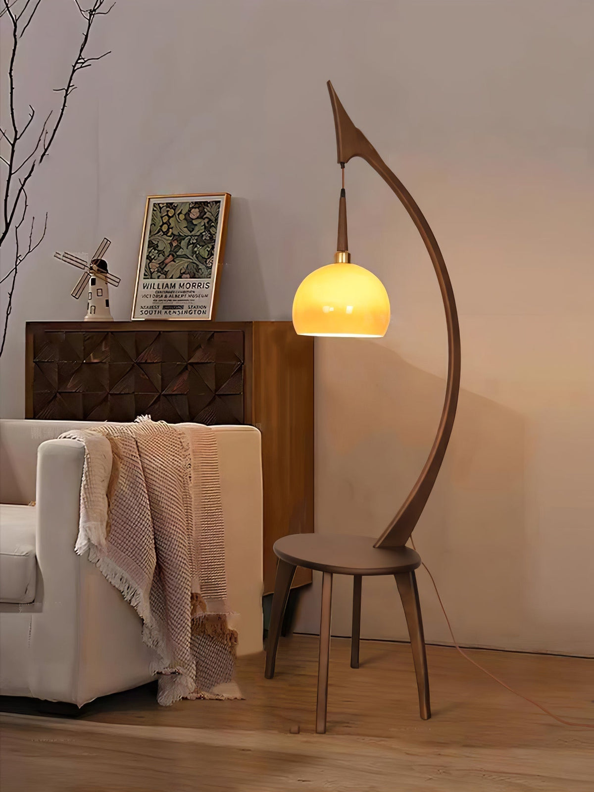 Arco vloerlamp Arc Curve
