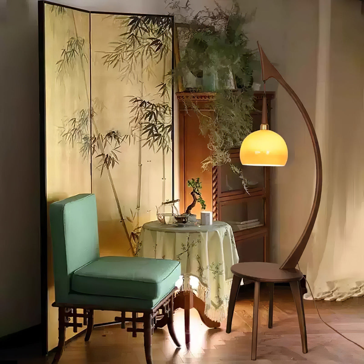 Arco vloerlamp Arc Curve