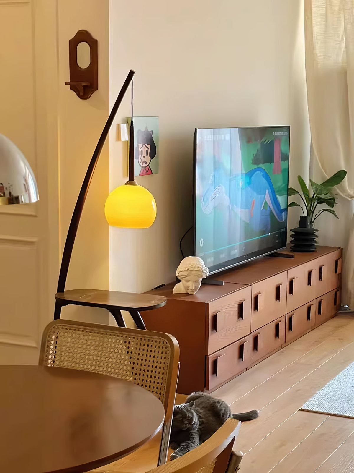 Arcada Arc Sphere vloerlamp