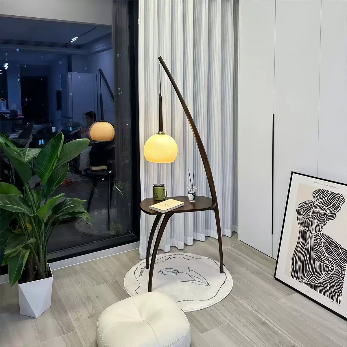 Arcada Arc Sphere vloerlamp