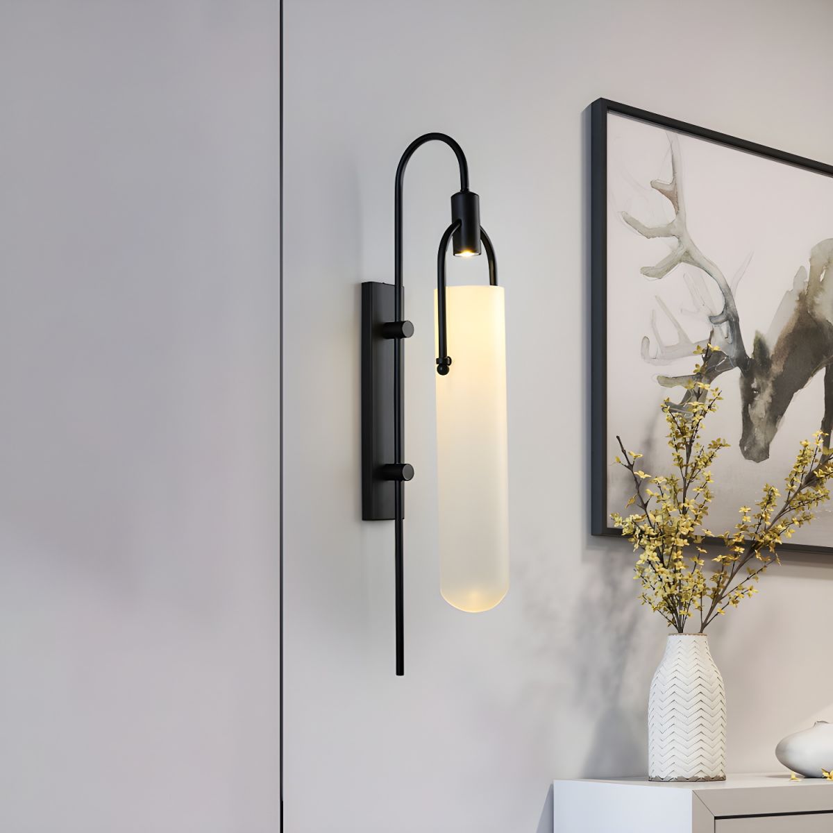 Liororaya wandlamp Arc glas Modern