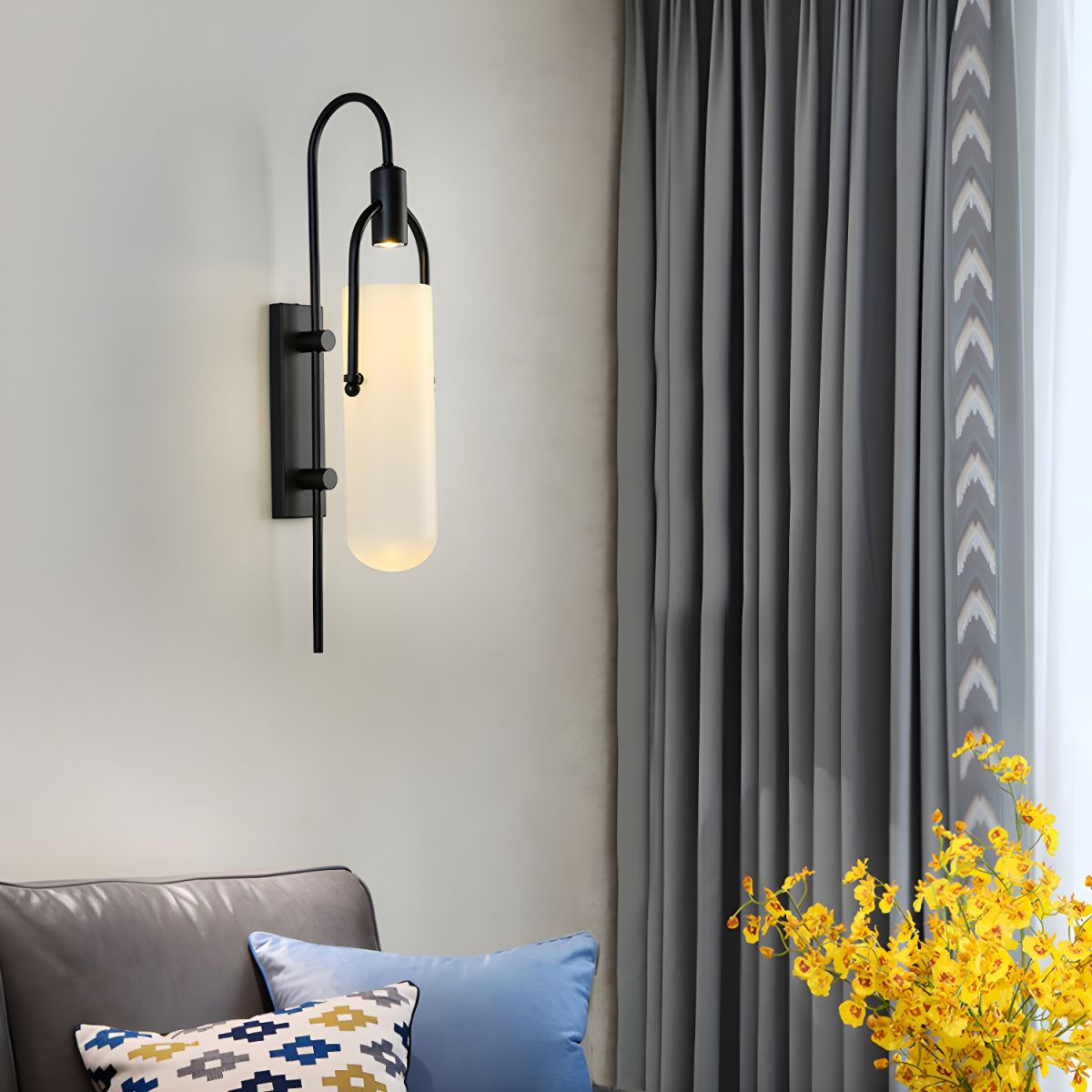 Liororaya wandlamp Arc glas Modern