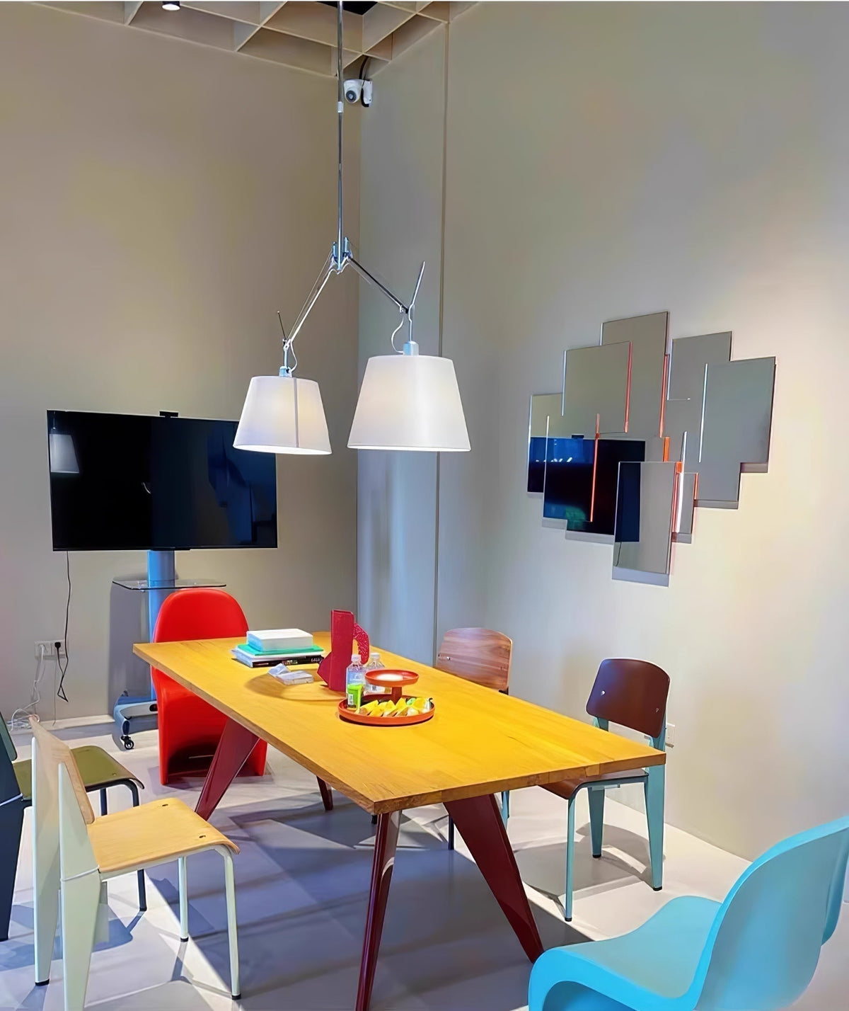 Evmirion Premium elegantie Stoffen Kap hanglamp