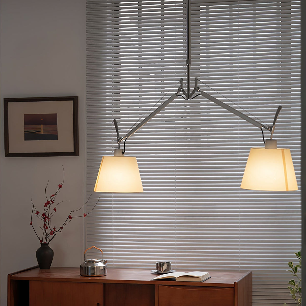 Evmirion Premium elegantie Stoffen Kap hanglamp