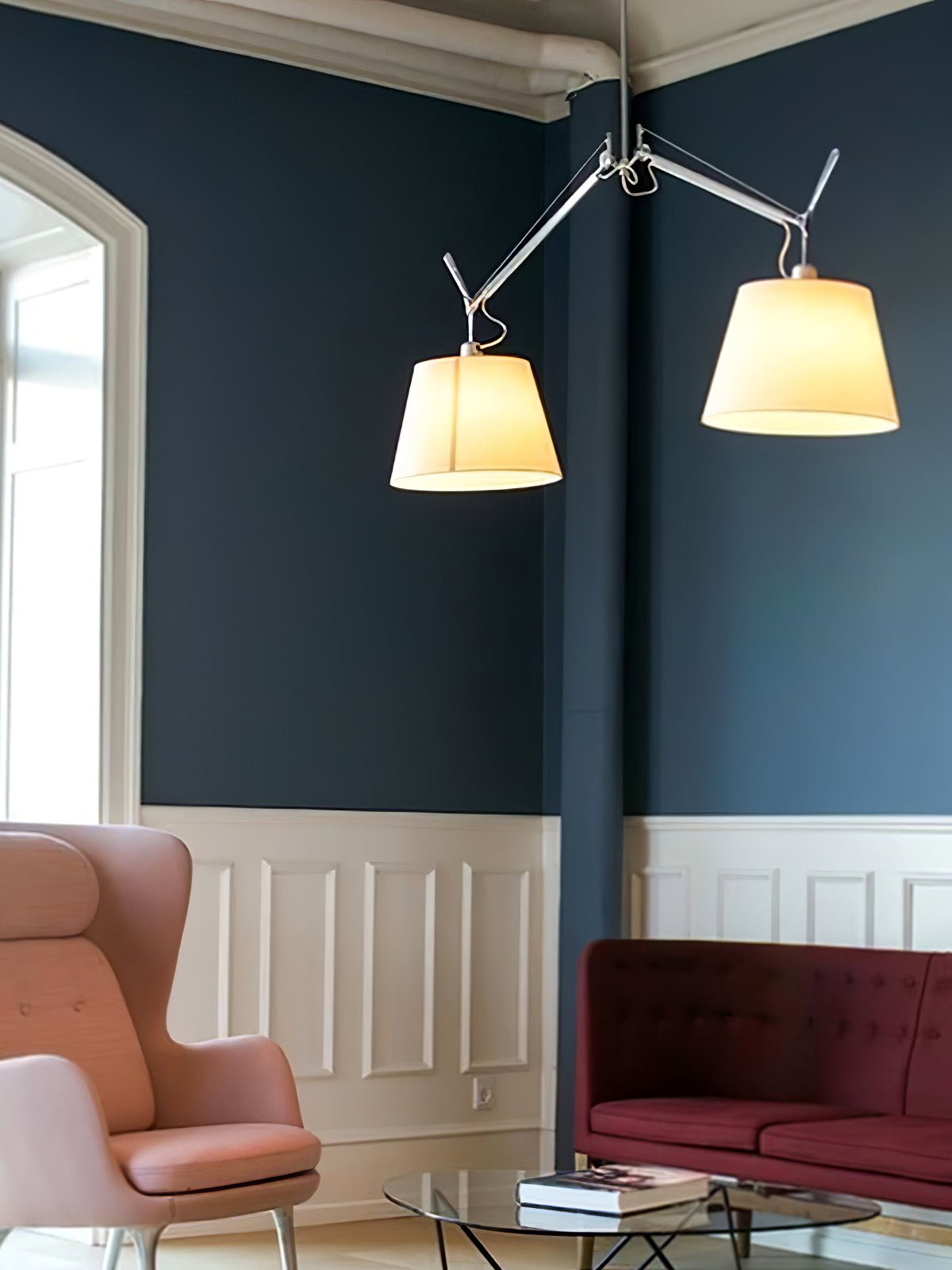 Evmirion Premium elegantie Stoffen Kap hanglamp