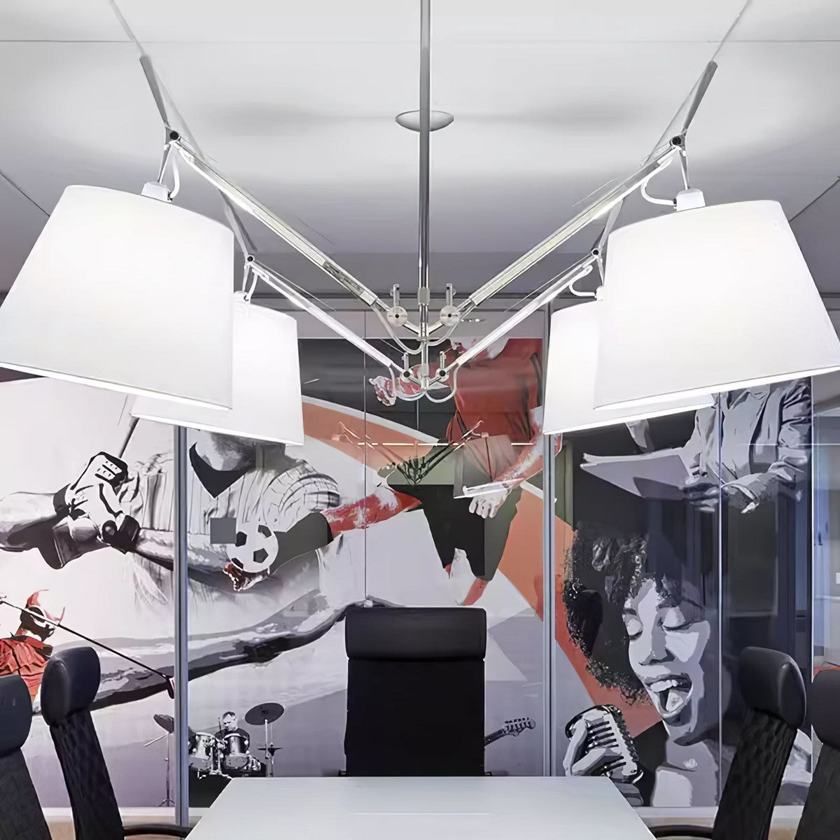 Evmirion Premium elegantie Stoffen Kap hanglamp