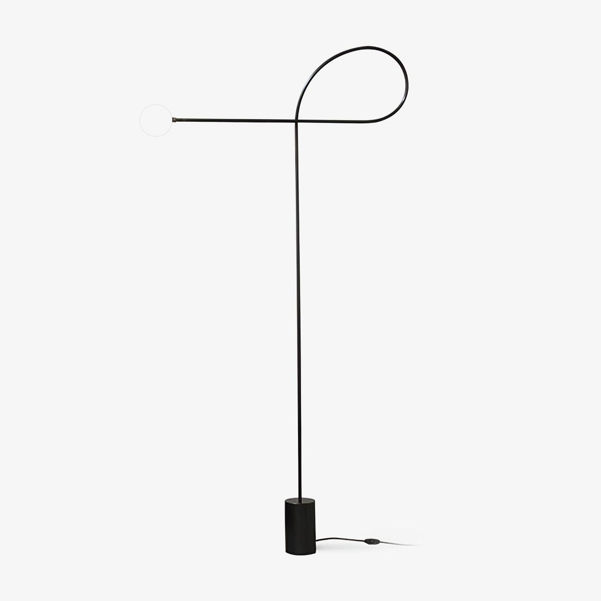 Zanoril sculpturale vloerlamp