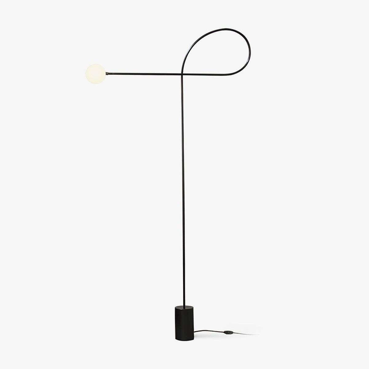 Zanoril sculpturale vloerlamp