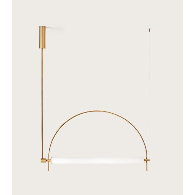 Arched kroonluchter met lineaire LED
