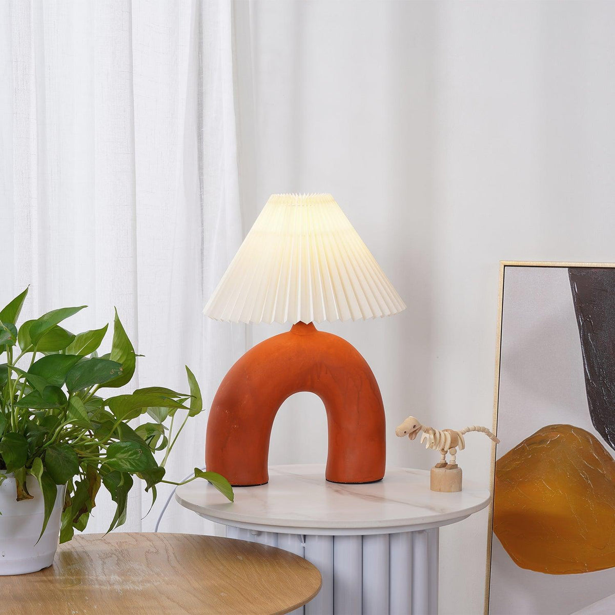 Lumenaya moderne tafellamp van keramiek