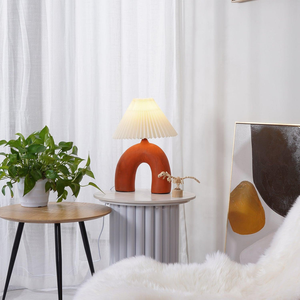 Lumenaya moderne tafellamp van keramiek