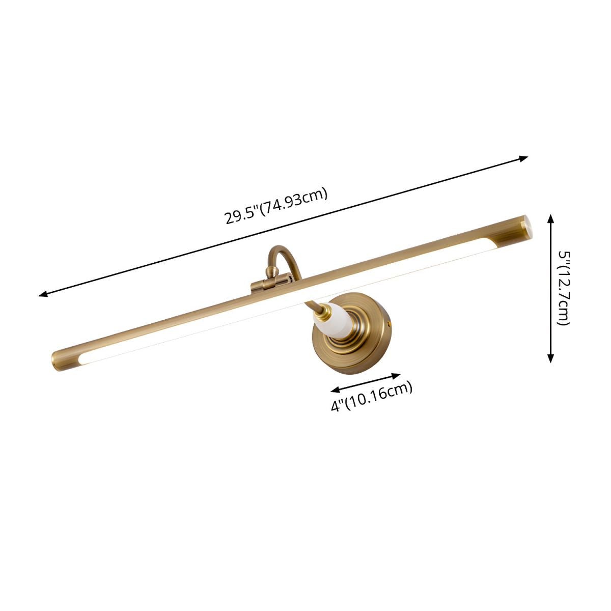 Viraarina elegantie Art Linear wandlamp