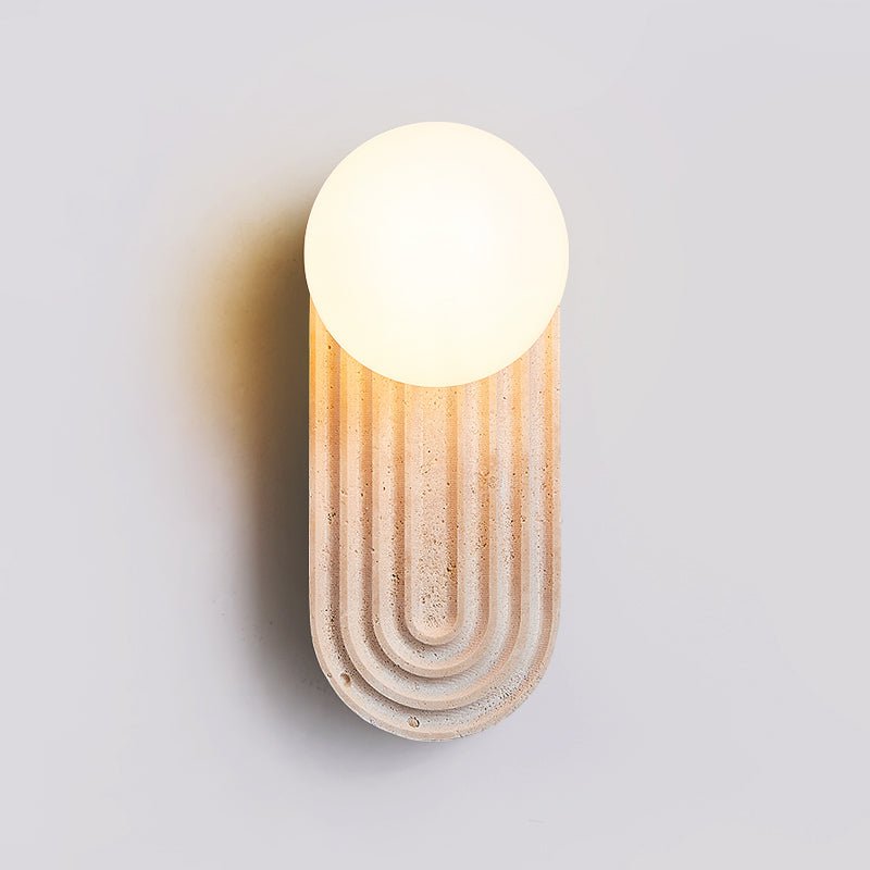 Fuleno Travertin Wandlamp