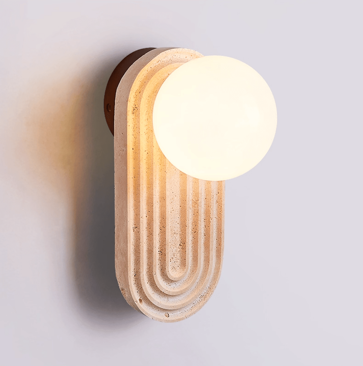 Fuleno Travertin Wandlamp