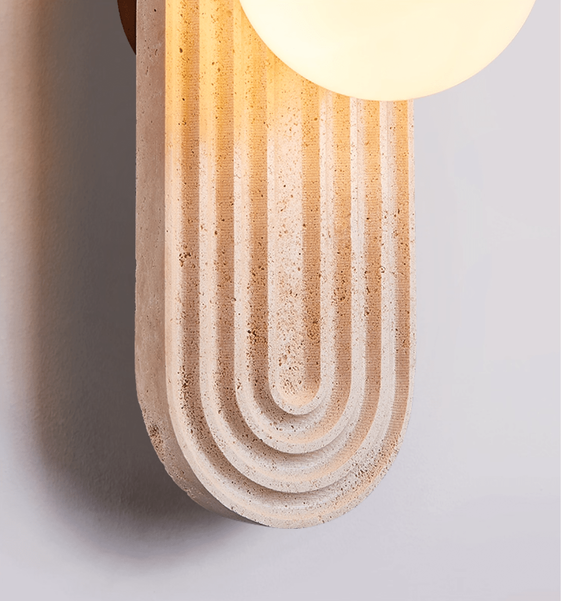 Fuleno Travertin Wandlamp
