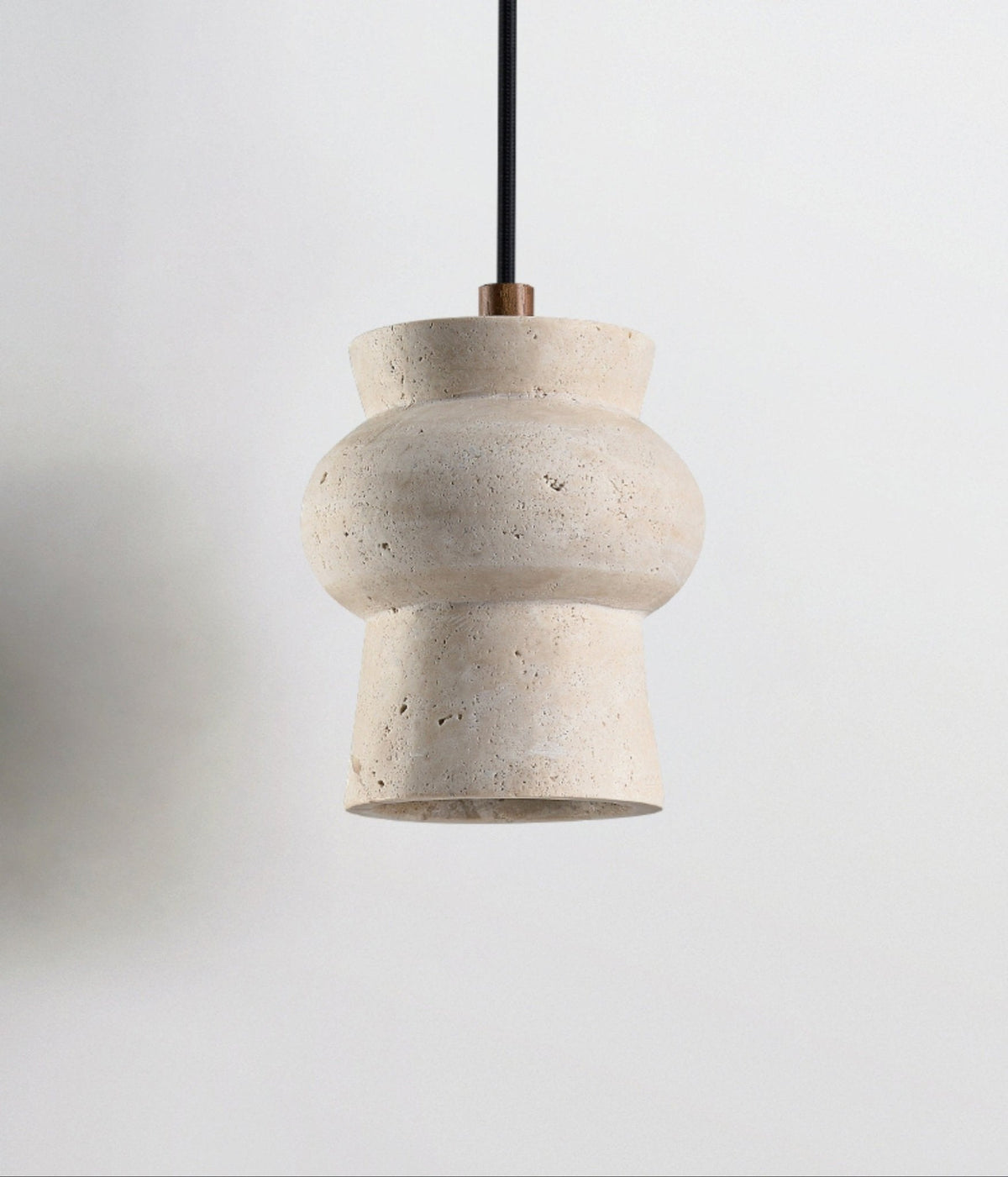Dynt Timeless hanglamp van geel travertin