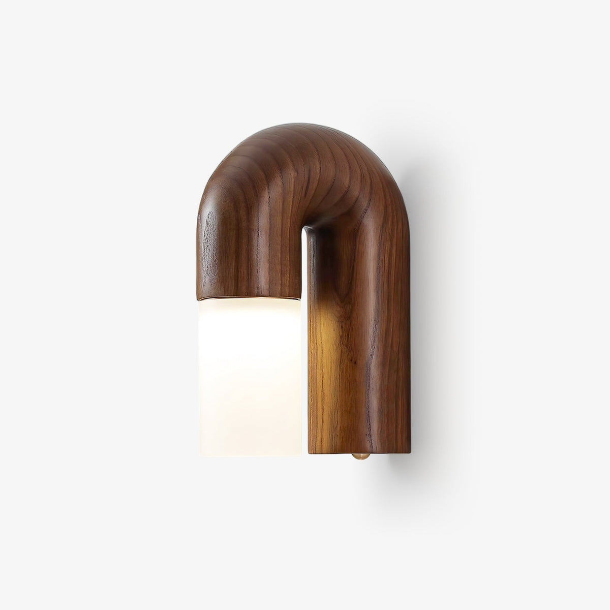 King Moderne minimalistische wandlamp van hout