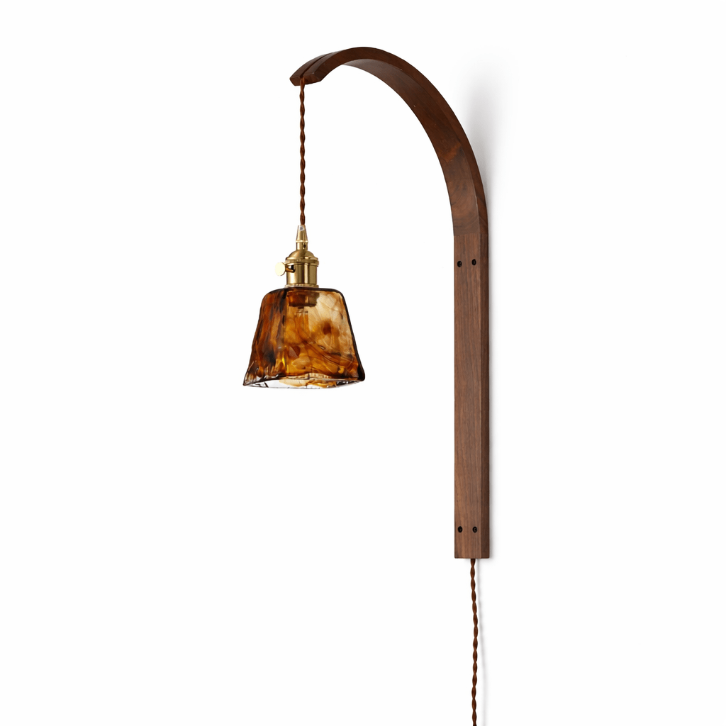 Arvyn Ardent houten wandlamp