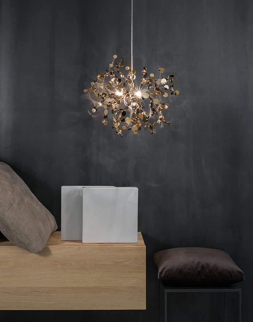Noruielle hanglamp Metallic Disc Cloud