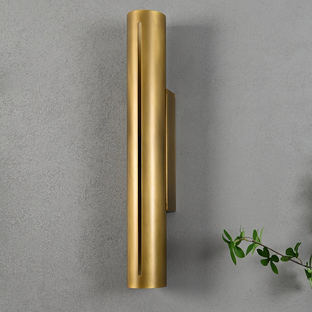 Avsilara Moderne minimalistische cilindervormige messing wandlamp