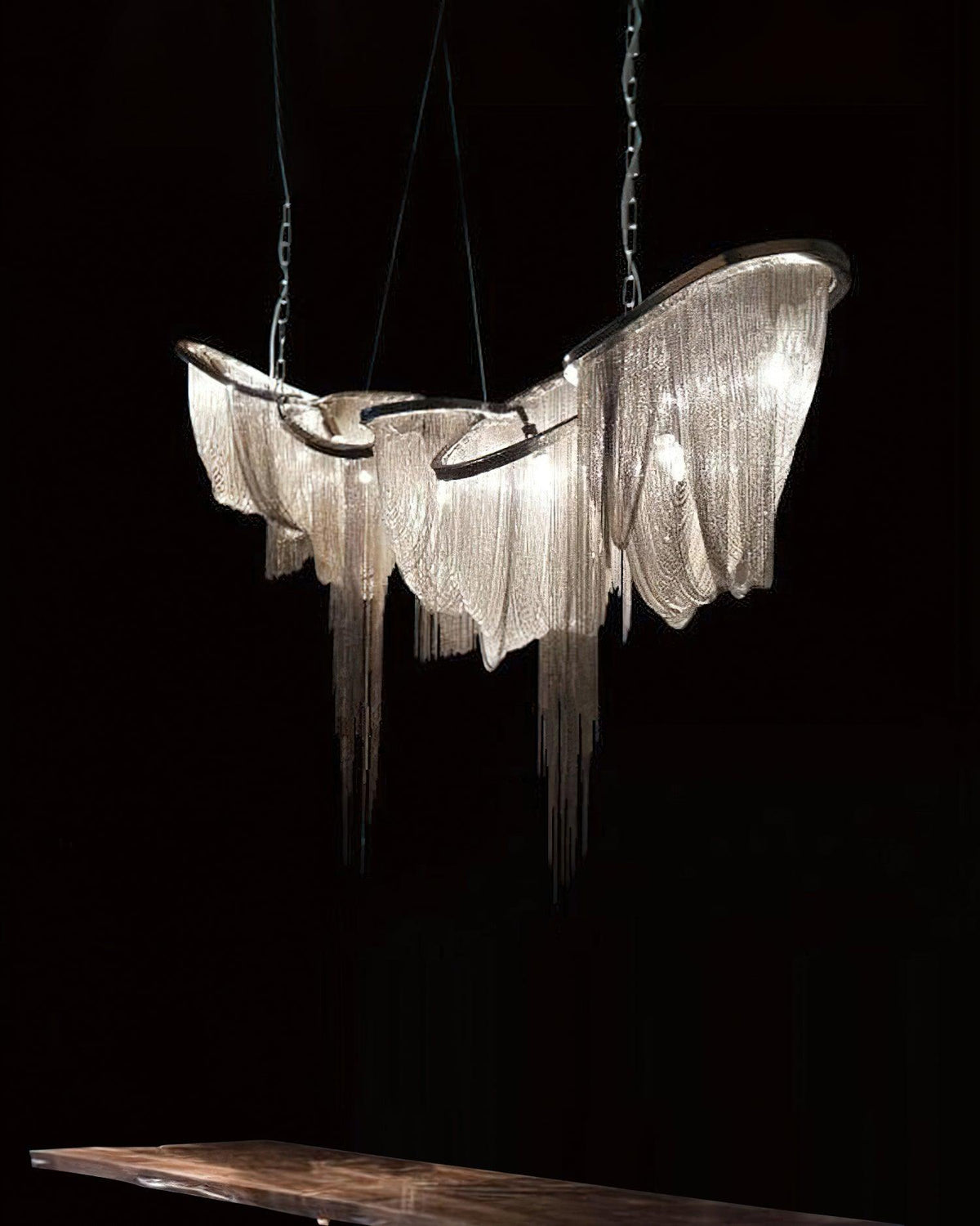 Soleraria Kroonluchter Tassel Goudkleurige Afwerking