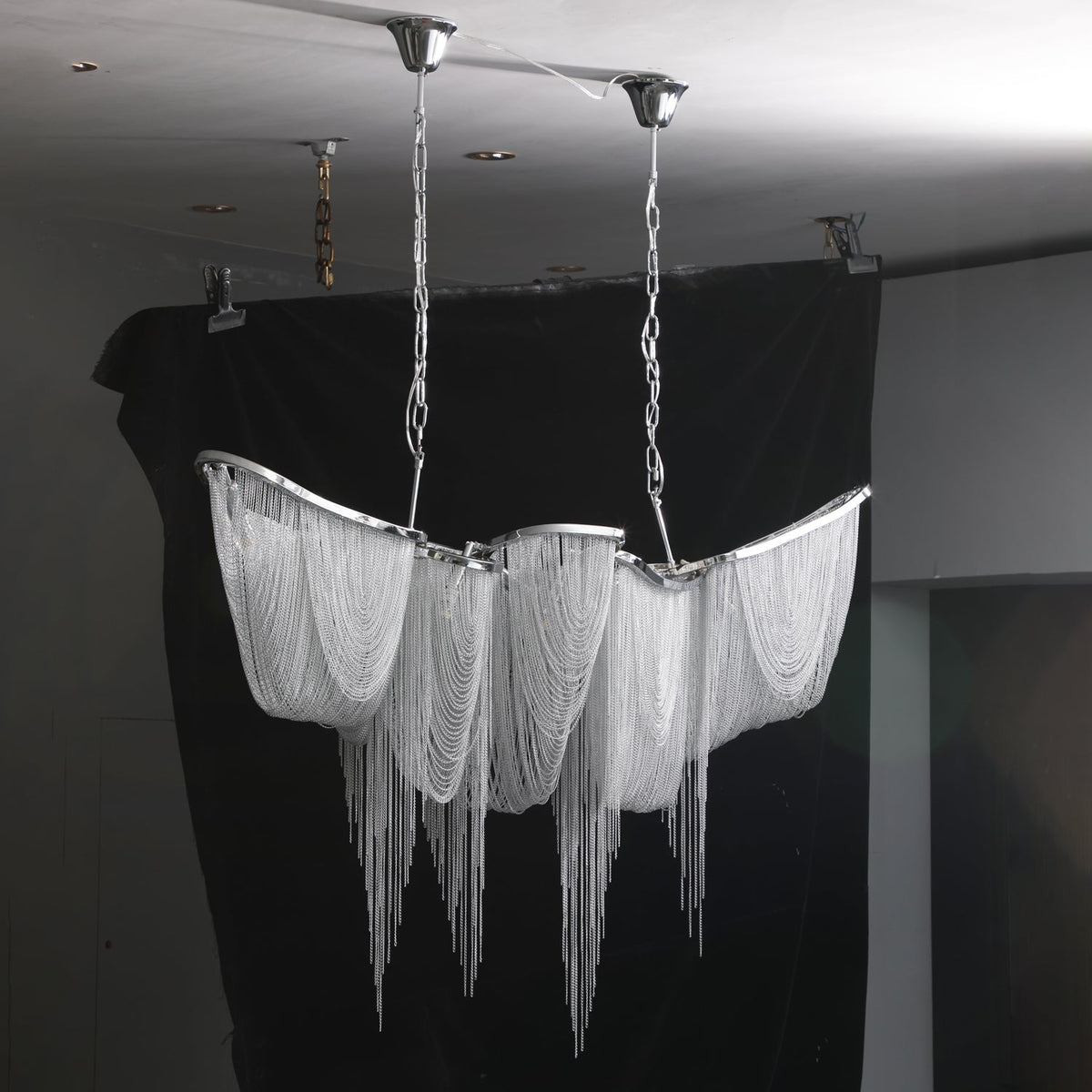 Soleraria Kroonluchter Tassel Goudkleurige Afwerking