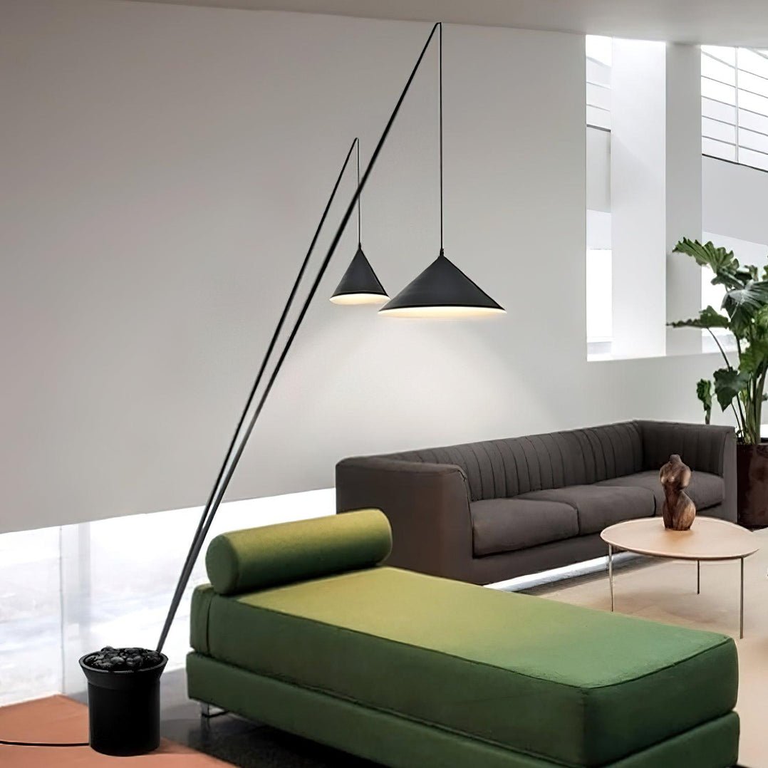Canorara Multi-Arm Zwart vloerlamp