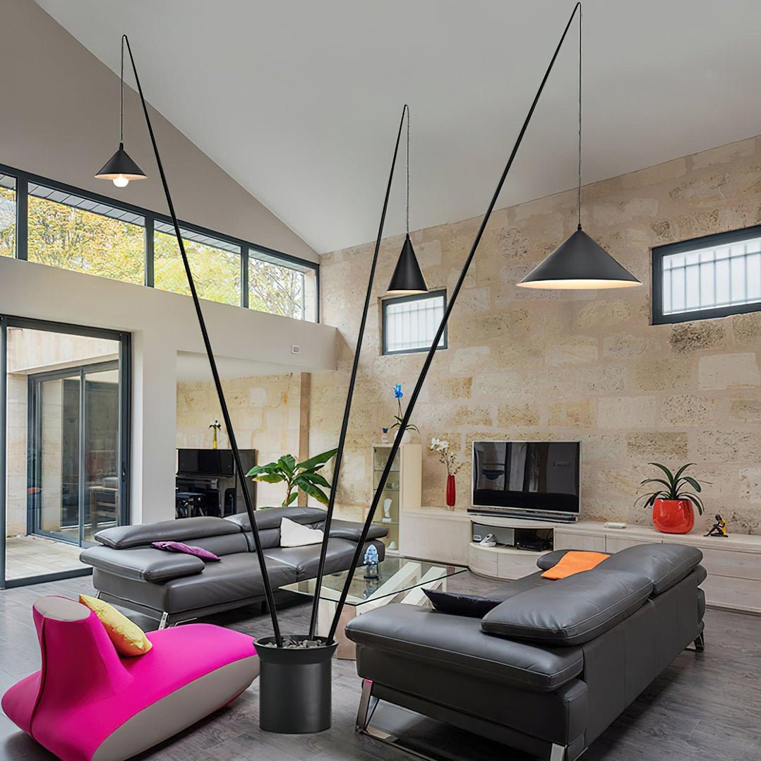Canorara Multi-Arm Zwart vloerlamp